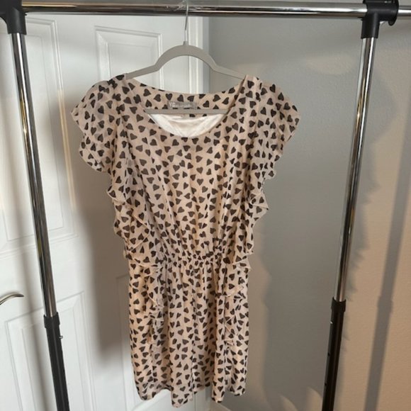 Asian Style Dress - Size EU 170/88A 40 - Hearts - Picture 1 of 4